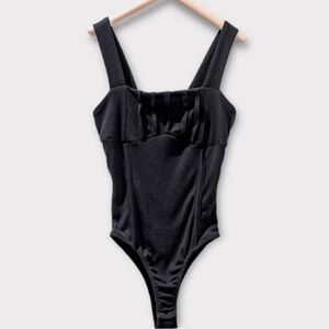 Back to Basics Pleated Bodysuit